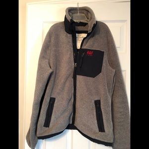 Abercrombie & Fitch Men’s Fleece Zip Up Size L